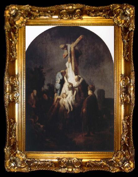 framed  REMBRANDT Harmenszoon van Rijn The Descent from the Cross, ta009-2